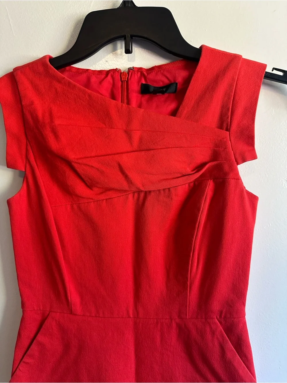 J. Crew Red Mini  Sheath Dress